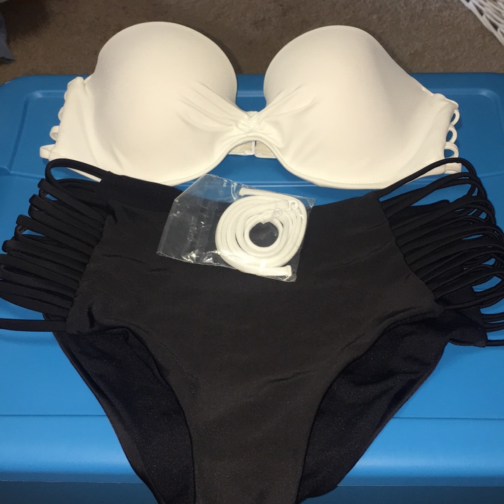 Shade Shore Swim Top & Bottom 34C & Medium